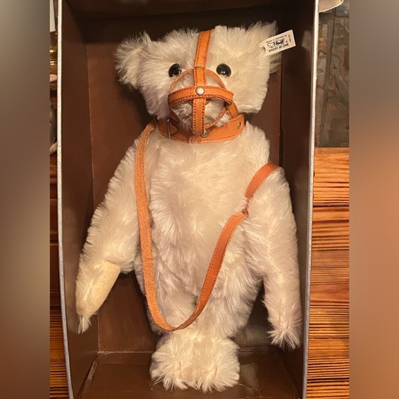 STEIFF 1990 LIMITED EDT. REPLICA 1908 MUZZLE BEAR/STEIFF 16cm MINI MUZZLE BEAR - Picture 7 of 15